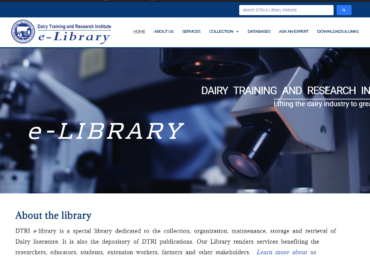 DTRI Launched its eLibrary website